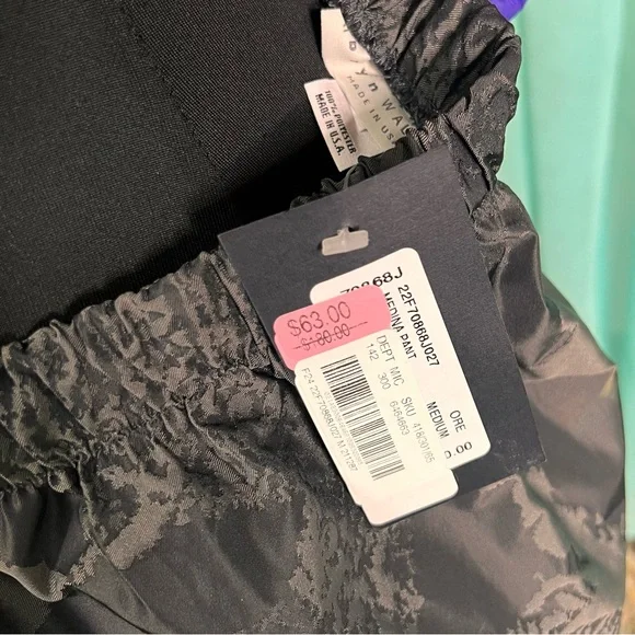Bryn Walker black top/jacket and pants set. Size medium. NWT. - Picture 7 of 7